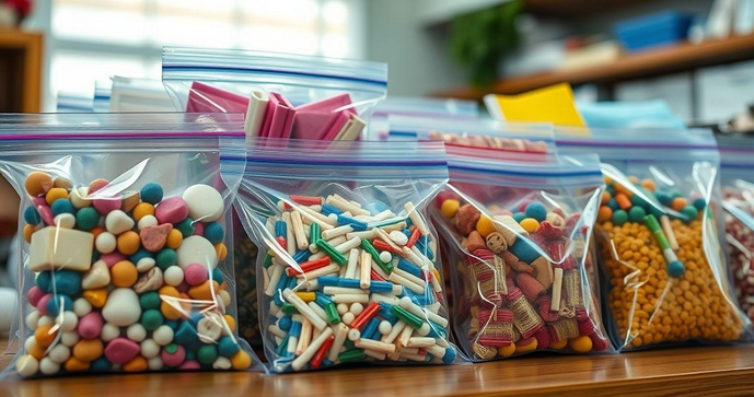 Benefícios do Saquinho Ziplock Pequeno