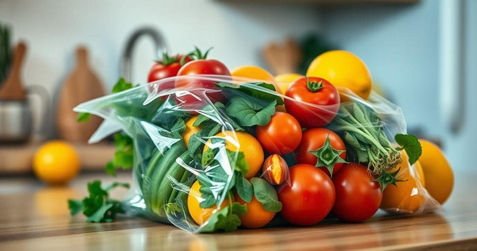 Saco ziplock para alimentos: a solução prática para conservar seus alimentos frescos