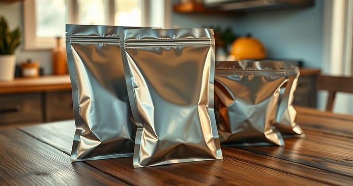 Saco Ziplock Metalizado: Praticidade e Estilo
