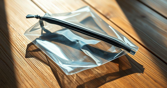 Saco plástico com zíper: a solução prática para organização e armazenamento