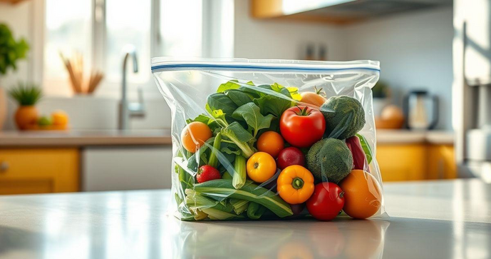 Saco zip para alimentos: a solução prática para conservar seus alimentos frescos