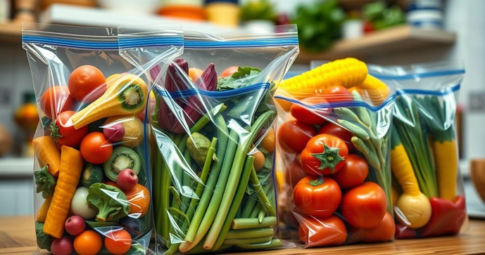 Saco Ziplock é a Solução Prática para Organizar e Armazenar Alimentos com Segurança