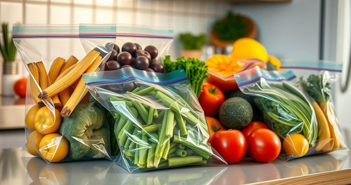 Saco Ziplock para Alimentos Como Escolher e Usar Corretamente