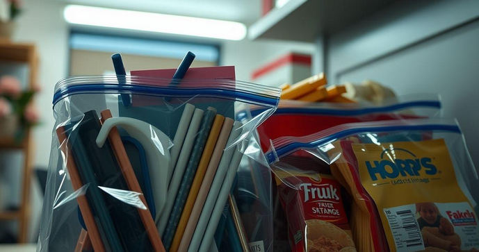 Saco plástico zip zap é a solução ideal para armazenamento organizado
