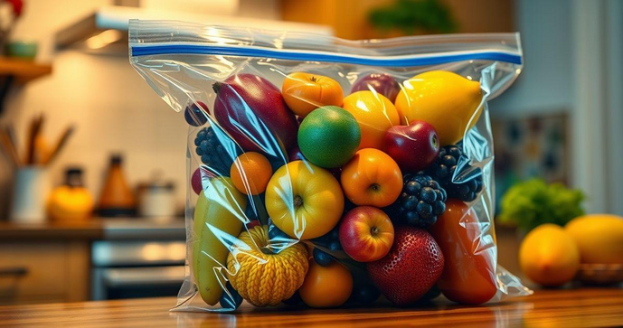 Saco Ziplock Grande é a Solução Prática para Armazenamento e Organização