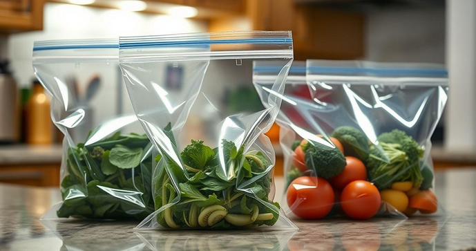 Saco ziplock para alimentos é a solução prática e segura para conservar seus alimentos frescos