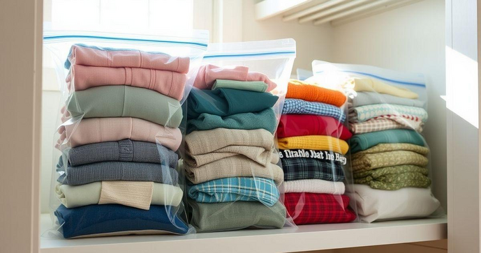 Saco Ziplock para Roupas é a Solução Prática para Organizar e Proteger Seus Pertences
