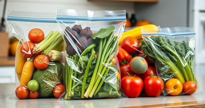 Saquinho ziplock é a solução prática e versátil para organizar e conservar alimentos